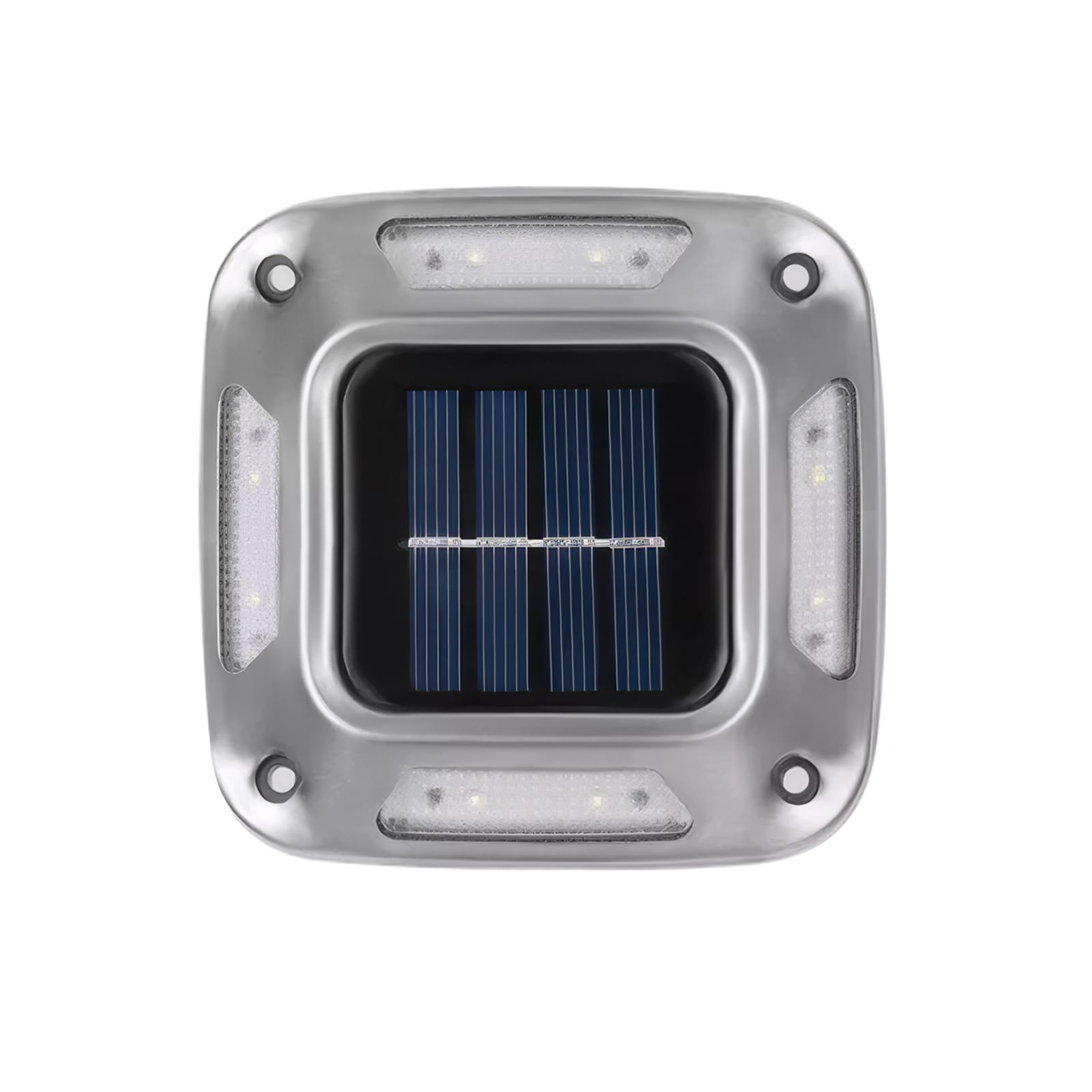 

Solar Ground Light 8 LEDs Warm Light Solar Waterproof Garden Lamp Outdoor Courtyards Driveway Marker Light Wall Lights