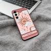 Tarot Aesthetic Phone Case For Samsung Galaxy A73,A71 A72,A70,A53,A52,A51,Soft Silicone Black Cover