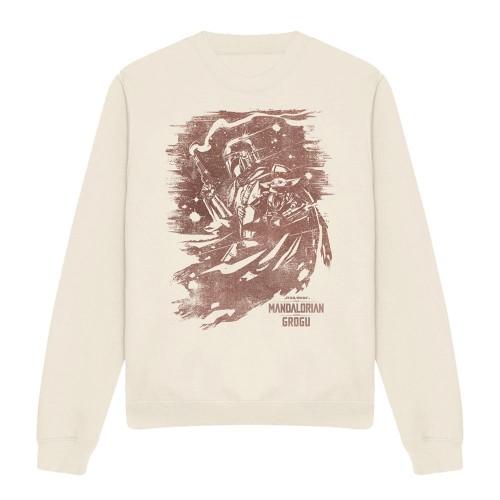 The Mandalorian & Grogu Unisex Adult Ink Print Sweatshirt