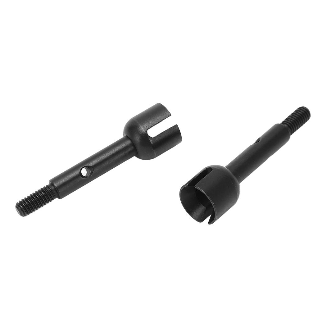 2 Stück RC Hinterradachse Eisen Reibungsreduzierung Hinterradantriebskupplung RC Zubehör für ZD Racing Schwarz