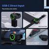 SIKAI Kabelloses Uhrenladegerät für Samsung Galaxy Watch 8/7/6/5 Typ-C Magnetisch Drehbar PD Schnelllade-Dock