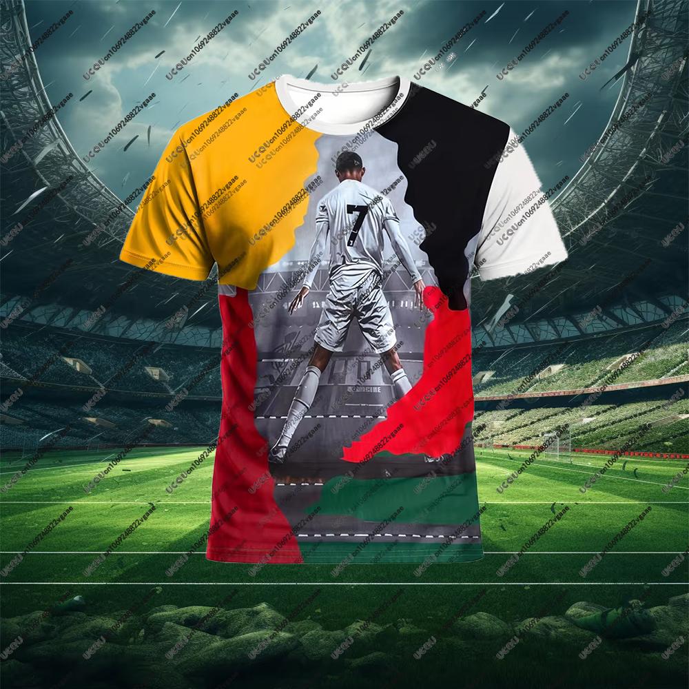 Football Jersey Men s Ronaldo Casual Daily Sports Quick Dry Top S