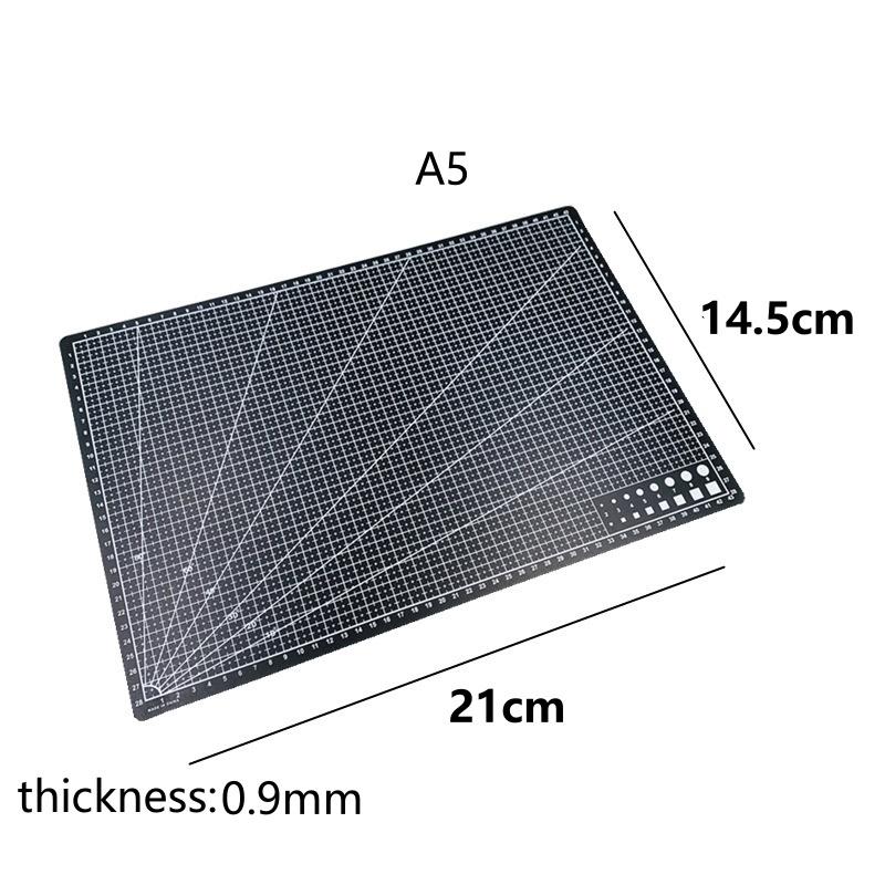 1pcs PVC Cutting Mat Cutting Board Workbench Patchwork Sewing Manual DIY Knife Engraving Leather Single Side Underlay
