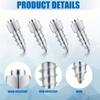 100Pcs 12 x 4mm Screw in Tire Studs Wheel Tyre Studs for Car Truck Motorcycle Bicycle Boot Tire Spikes