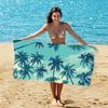 New, Double-sided Velvet Beach Towel Quick-drying Sports Towel Printed Bath Towel