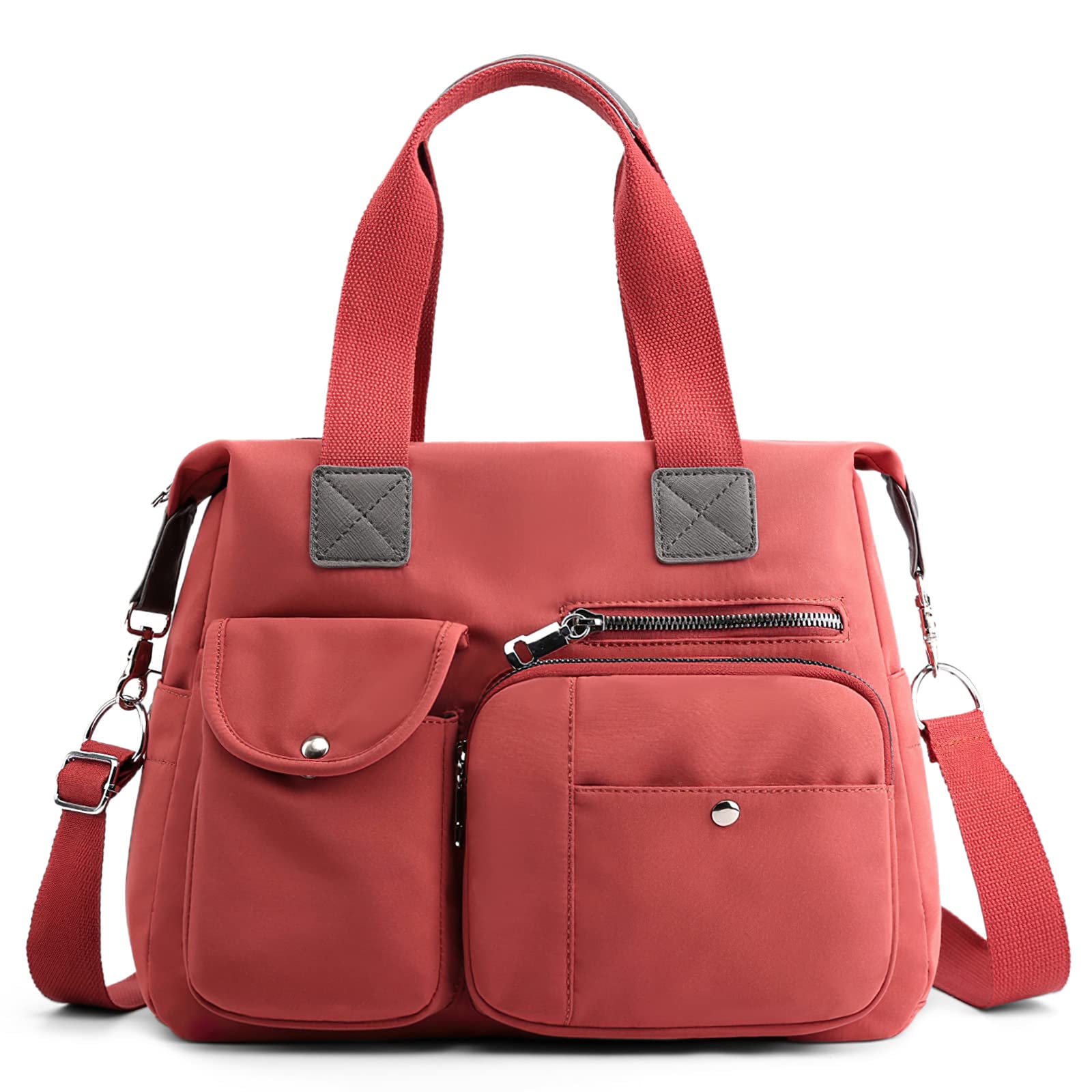 

Handbag for Tote Large Shoulder Oxford Shoulder Orange [FORRICA] Women, Bag, Capacity, Bag, Cloth, Waterproof, Crossbody, Handbag, Women, Bag, помаранчевий