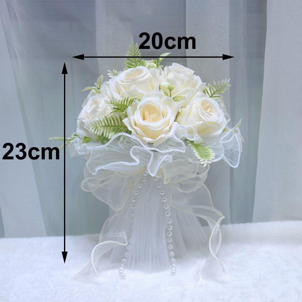 Romantic Wedding Bouquets Silk Flowers Bridesmaid Bouquet Wedding Accessories