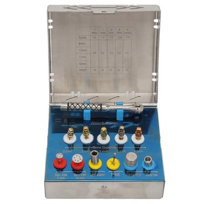 Implant Bone Expander Kit Colorful Professional Prosthetic Screw Drivers Repair Tool with Storage