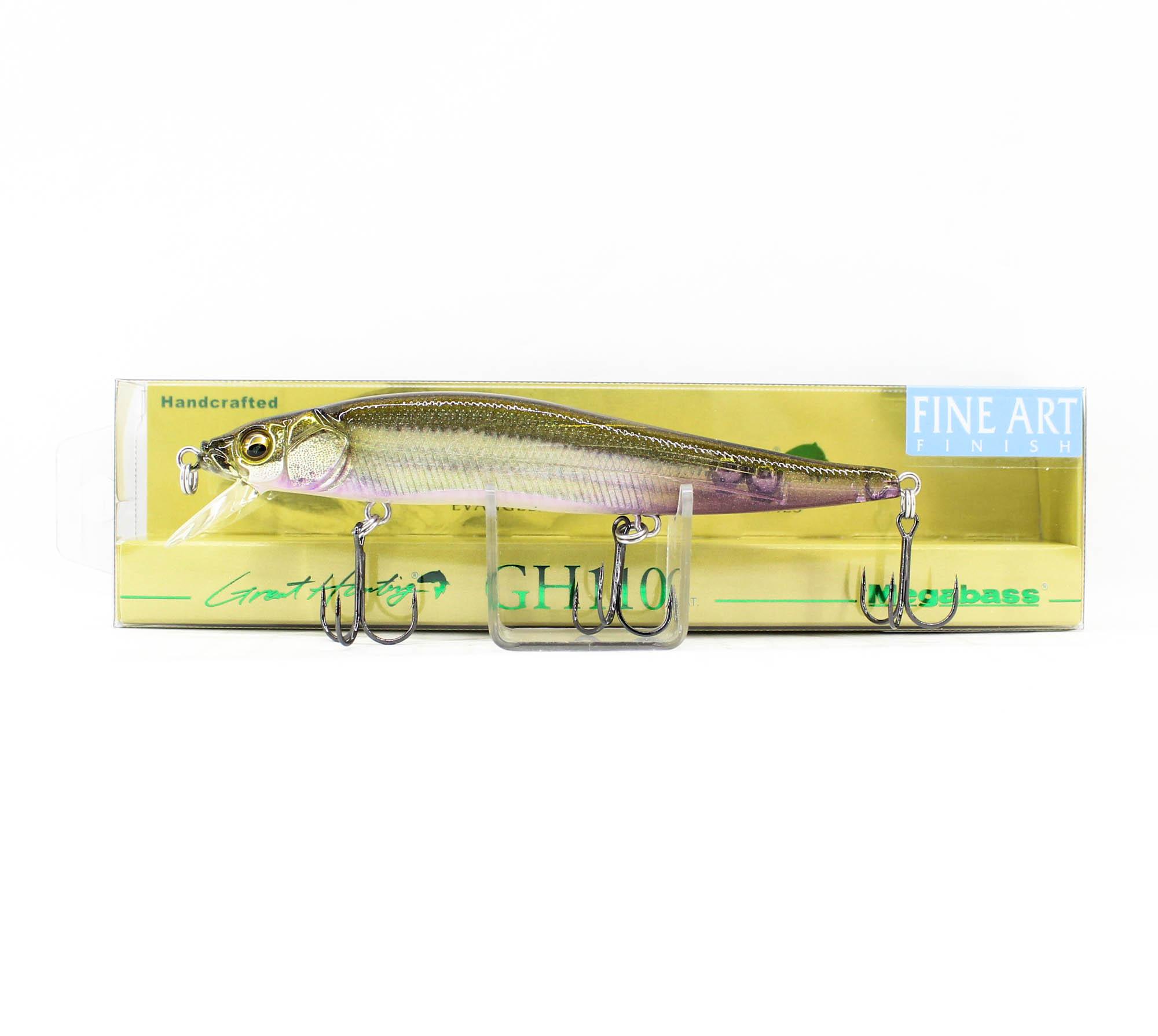 

Megabass Great Hunting 110 Floating Lure FA Ghost Wakasagi (9658)