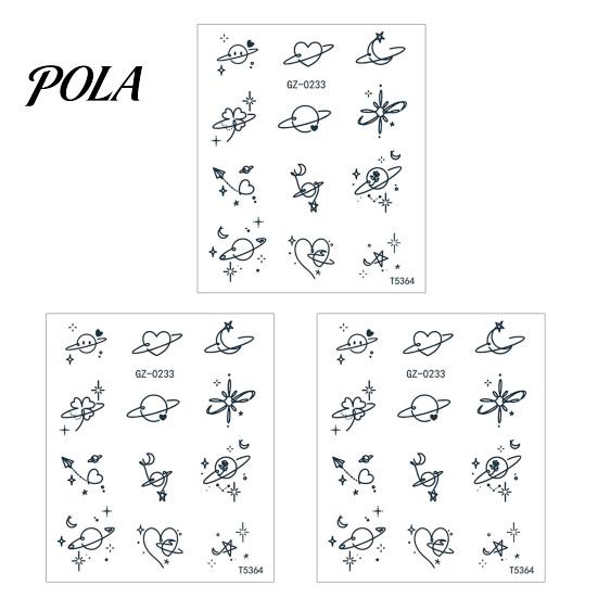 3 Pezzi Adesivi Tatuaggio Impermeabili per Uomo Donna, Viso Corpo Braccio Petto Spalla Coscia Vita Tatuaggio Temporaneo Decalcomania, Tatuaggio Finto Body Art a Lunga Durata