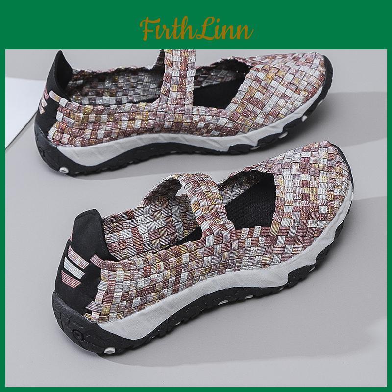 Jane Braid Beach Mary Summer Shoes Women Casual Weave Soft Outdoor Sandals