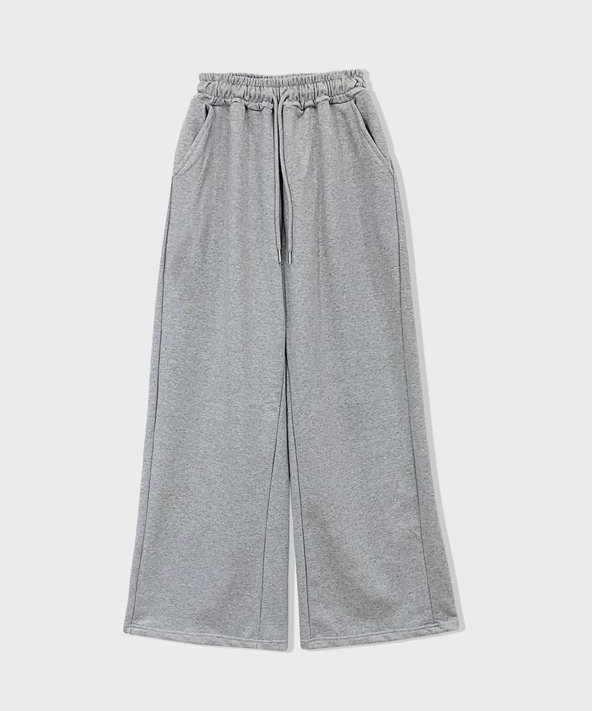 CHICKS Rowa Side Wide Pants Melange