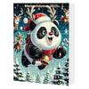 Christmas Panda Countdown Calendar With Acrylic Components And Festive Collectible Items