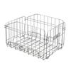 Sentan (Sentan Industries) One-Touch Folding Bicycle Rear Basket with Mounting Brackets, SOT-R700, Stainless Steel