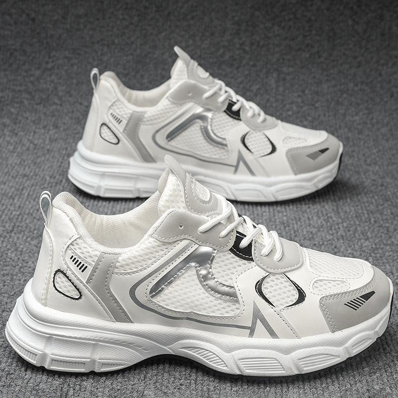 2023 Men’s Sneakers Mesh Chunky Sport Basketball Shoes For Men Street Style Casual Walking Shoes Platform Men’s Jogging Sneakers
