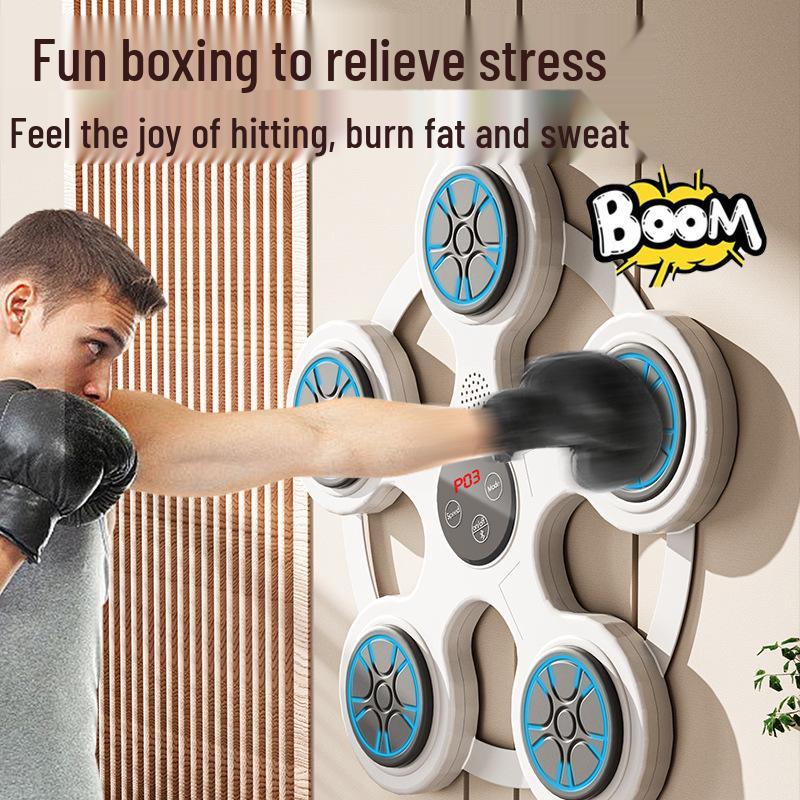 Bluetooth-Musikboxmaschine: Intelligentes Wandziel & Reaktionstrainer für Heimdekompression