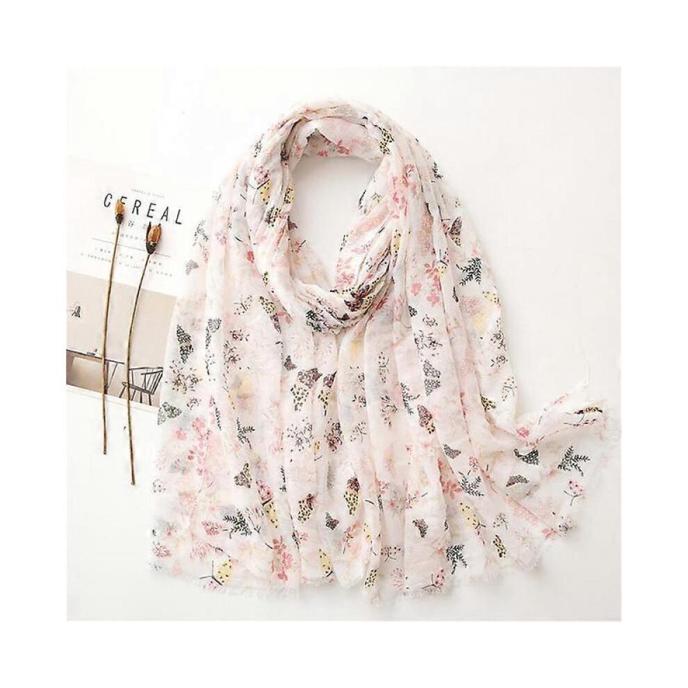 Design Brand Women Scarf Fashion Print Cotton Warm Shawl Muslim Scarves Hijabs Lady Pashmina Bandana Tassel Beach Shawls Foulard