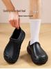 Non-Slip Waterproof Thick-Soled Oil-Resistant Slip-On Casual Rain Boots for Hotels and Restaurants