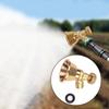 Nozzle Aluminum Gold Agricultural Cyclone Sprinkler Sturdy Thread Adjustable Nozzle Aluminum Gold Sprayer Nozzle