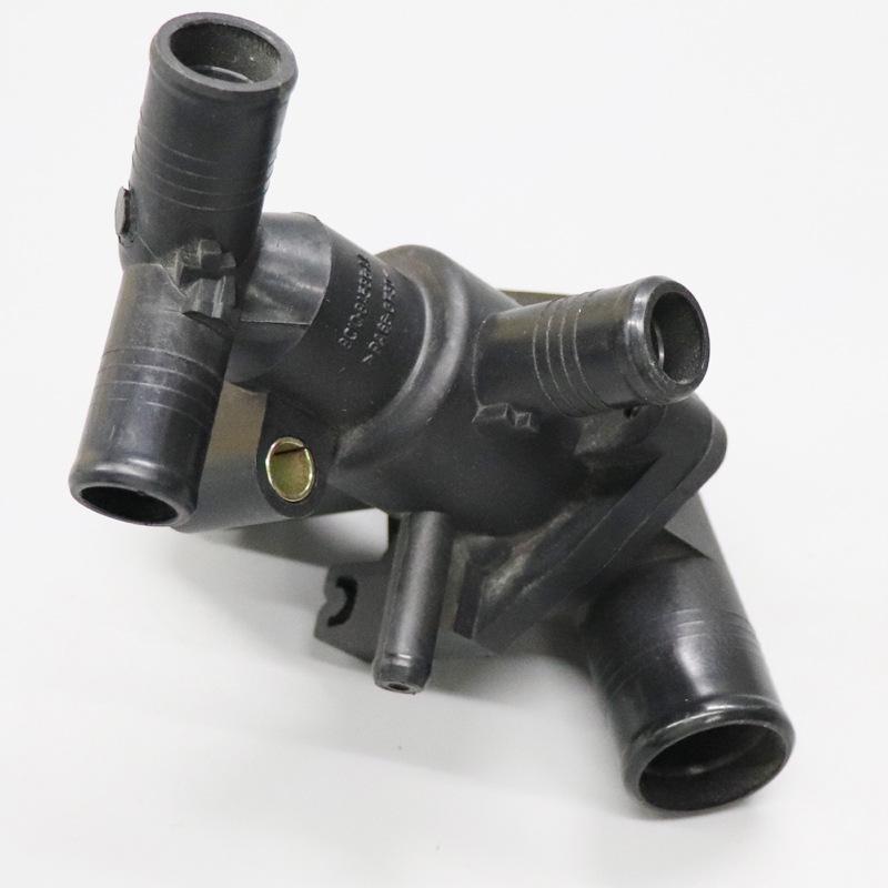 Jiangling V348 Thermostat Assembly: Thermostat Seat, Cover, and Water Temperature Regulator