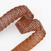 European and American French Ins Braided Belt Women's Retro Alloy Buckle Dress Belt Casual Women's Belt
