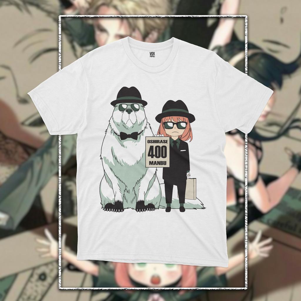 SPY X FAMILY Anime Print Men Cotton T-shirt Casual Cotton High Street Harajuku Short Sleeve Male Female Clothing High Quality Top Tee