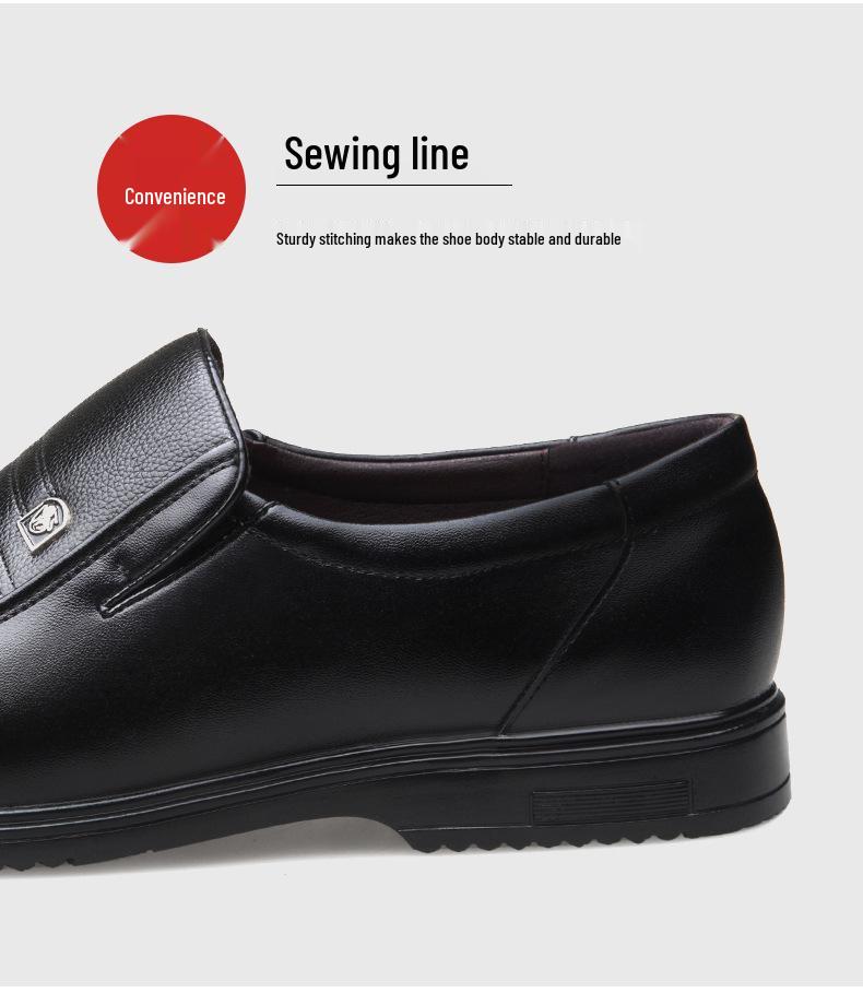 Herrskor i mjukt läder, slip-on, vardagsskor - Våredition för pappa