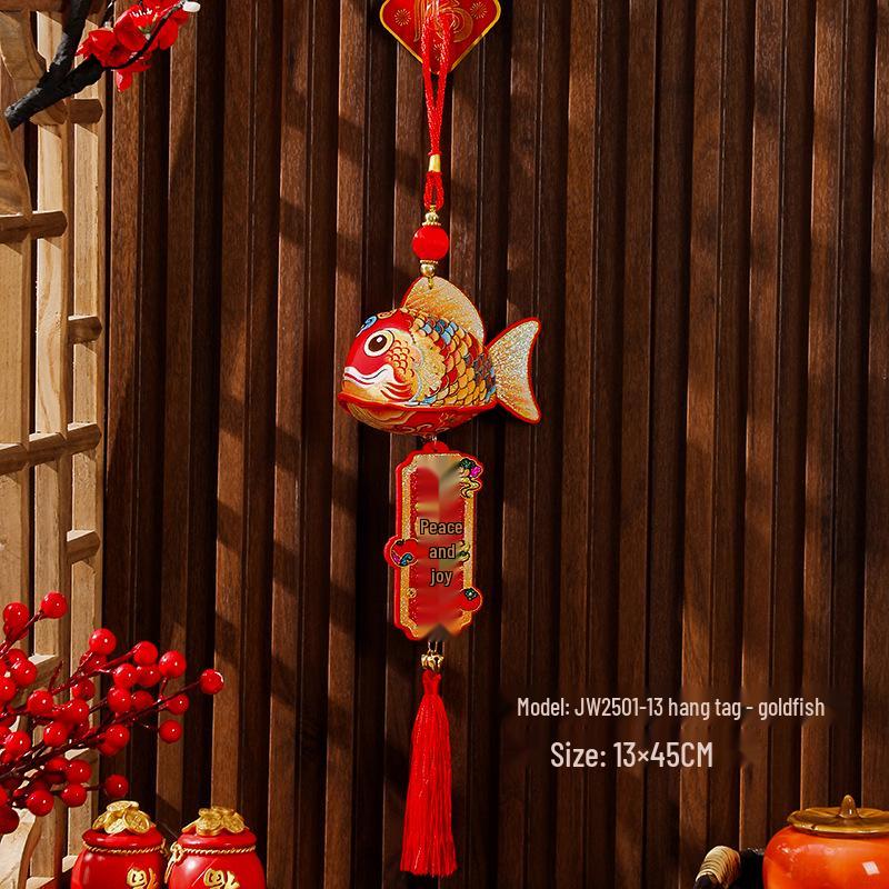 2026 Jahr des Pferdes Fu Plakette Festliche Anhänger für den Innenbereich zur Dekoration von Eingangsbereich und Wohnzimmer