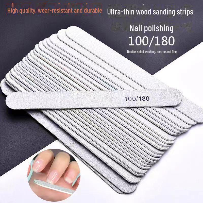 

Матовые двухсторонние полоски для полировки ногтей от производителя: Твердая полировка, втирание клея для маникюра Xiuzhen file 100/180, 1 piece