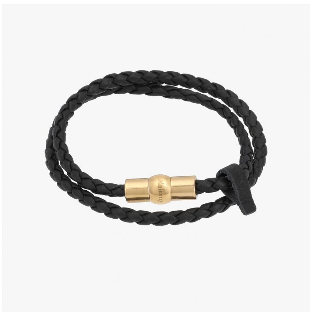 Brățară din piele Mulberry Qb2384 657 A100 Iris înfășurată dublu