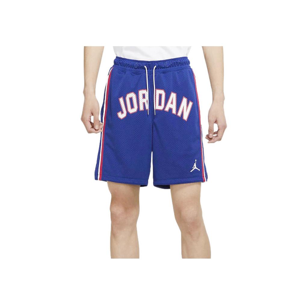 Jordan Sport DNA Mesh Logo Print Shorts Men Bottoms Blue DJ0200-455