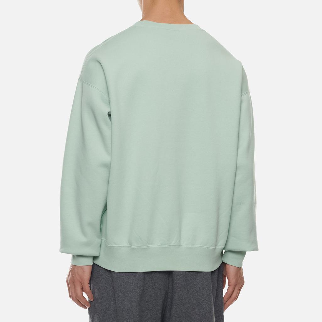 Nike Sweatshirts Men's Light Green Crew Neck Moderate Regular CZ5353-321