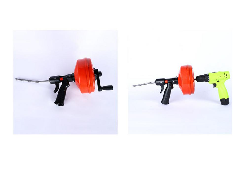 Electric Sewer Dredger: Clears Toilet, Kitchen, Bathroom, and Floor Drain Blockages.