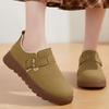 Snow Boots Warm Cotton Boots Versatile Ankle Boots Fleece and Thickened Boots Cotton Shoes