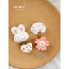 Car Air Freshener Cute Soft Marshmallow Bunny Butt Flower Cartoon Air Vent Dashboard Diffuser Decoration