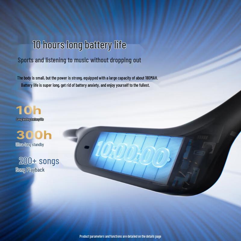 Saina B33S Wireless Bone Conduction Sports Swimming Headphones