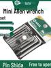 Sata Internal Hex Wrench Set - Extended Ball & Flat Head Screwdriver