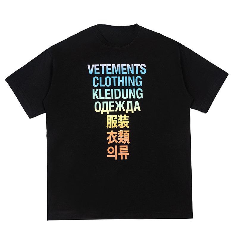 Cotton American Vintage 100% Cotton Short Sleeve T-shirt Anime Summer Personality Streetwear