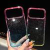 for iphone 17 Pro Max Case Glitter Gradient Hard PC Case for iPhone 17 Air 16 15 14 13 12 Pro Max Plus 17pro Transparent Cover