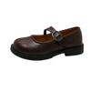 [Yushilai] Japanese Platform Mary Jane Shoes for Women's Spring 2025 New Fashion Muffin Versatile One Pedal