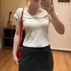 No Price Reduction #Summer New Sweet Style Doll Collar Short-sleeved T-shirt Women's Thin Short Top