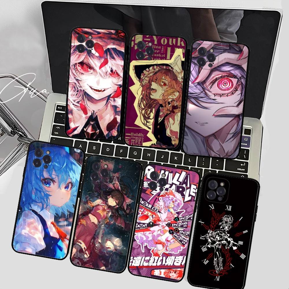 Classic Game Touhou Project Phone Case For Iphone 17 16 15 16e 14 13 12 11 Pro Max Plus Case Cover Coque