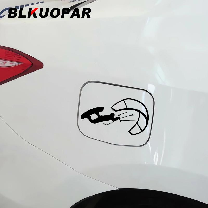BLKUOPAR Gliding Kite Surfing Car Stickers Exciting Exercise Decal Decal Waterproof Die Cut Windshield Helmet Car Decoration