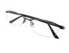 Nagoya Optical Co., Ltd. Soft Reading Glasses, Senior Glasses, Reading Glasses for Men, Stylish, Semi-rimless, Durable, Sturdy, Gray UN38 (Gray, +1.0