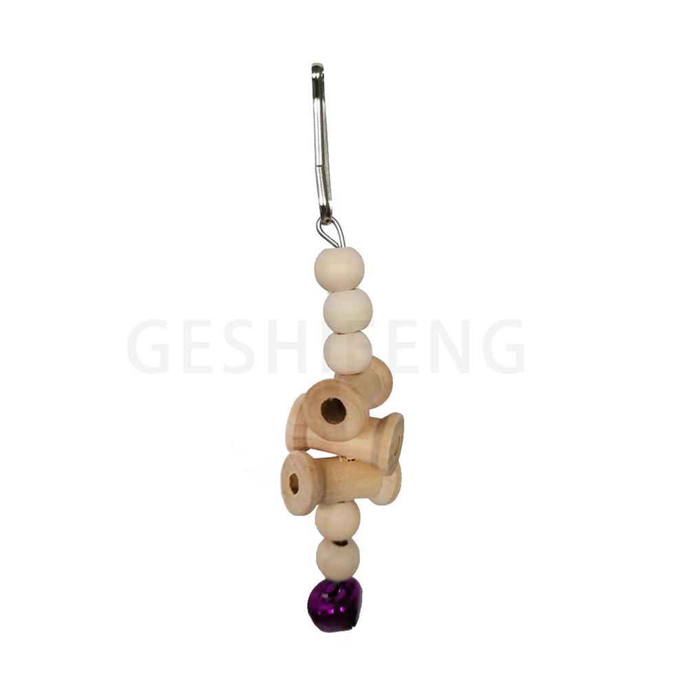 Various Bird Toy Set Parrot Hanging Bell Cage Toy Bird Swing Chewing Toys