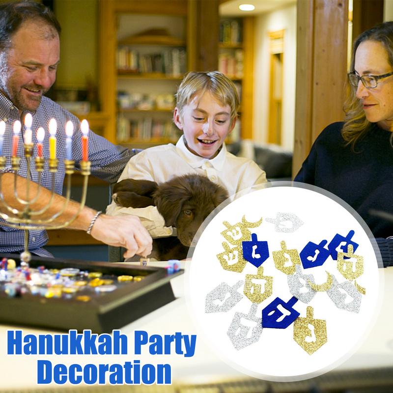 50 Pcs Hanukkah Decoration Non-woven Party Adorn Christmas Sto Table for Decorations Ornament Decorate Centerpiece