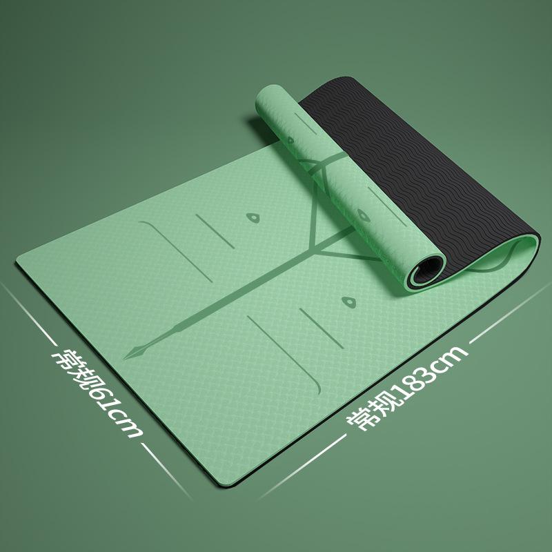 Thick Non-Slip Yoga and Dance Mat with Jump Rope