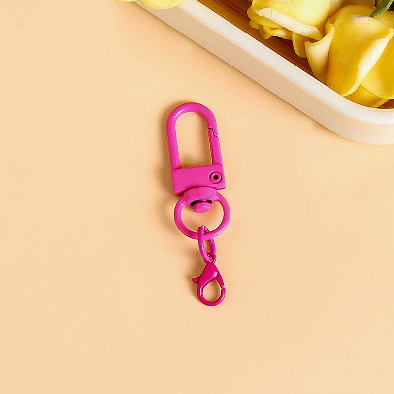 

Maca Color Baked Paint Lobster Clasp Door Buckle Keychain Bag Pendant Accessories