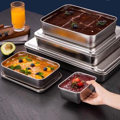 Stainless Steel Tiramisu & Cake Baking Pan