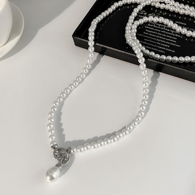 Elegant Pearls Body Chain Necklace Stylish Pearls Body Accessory Elegant Crossbody Chain for Party and Wedding Wear